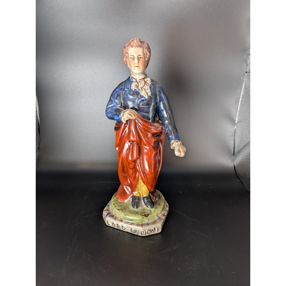 19th Century Staffordshire Lord Byron Figurine